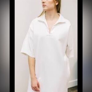 Elegant White Midi Dress